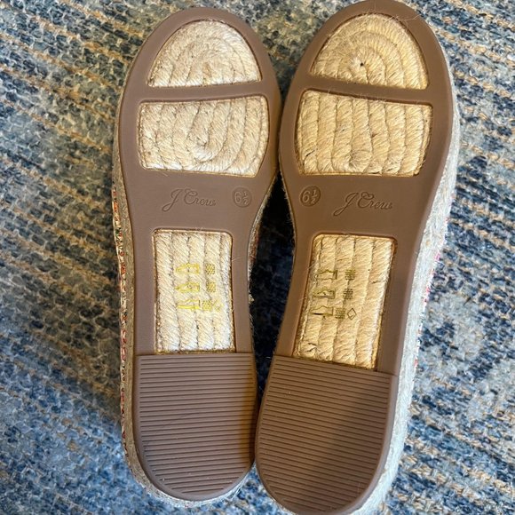J. Crew Liberty Print Espadrilles - Size 6.5 NWT - Picture 4 of 7